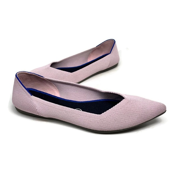 Rothy's The Point Petal Pink Solid Flat Size 8.5 - Picture 4 of 8